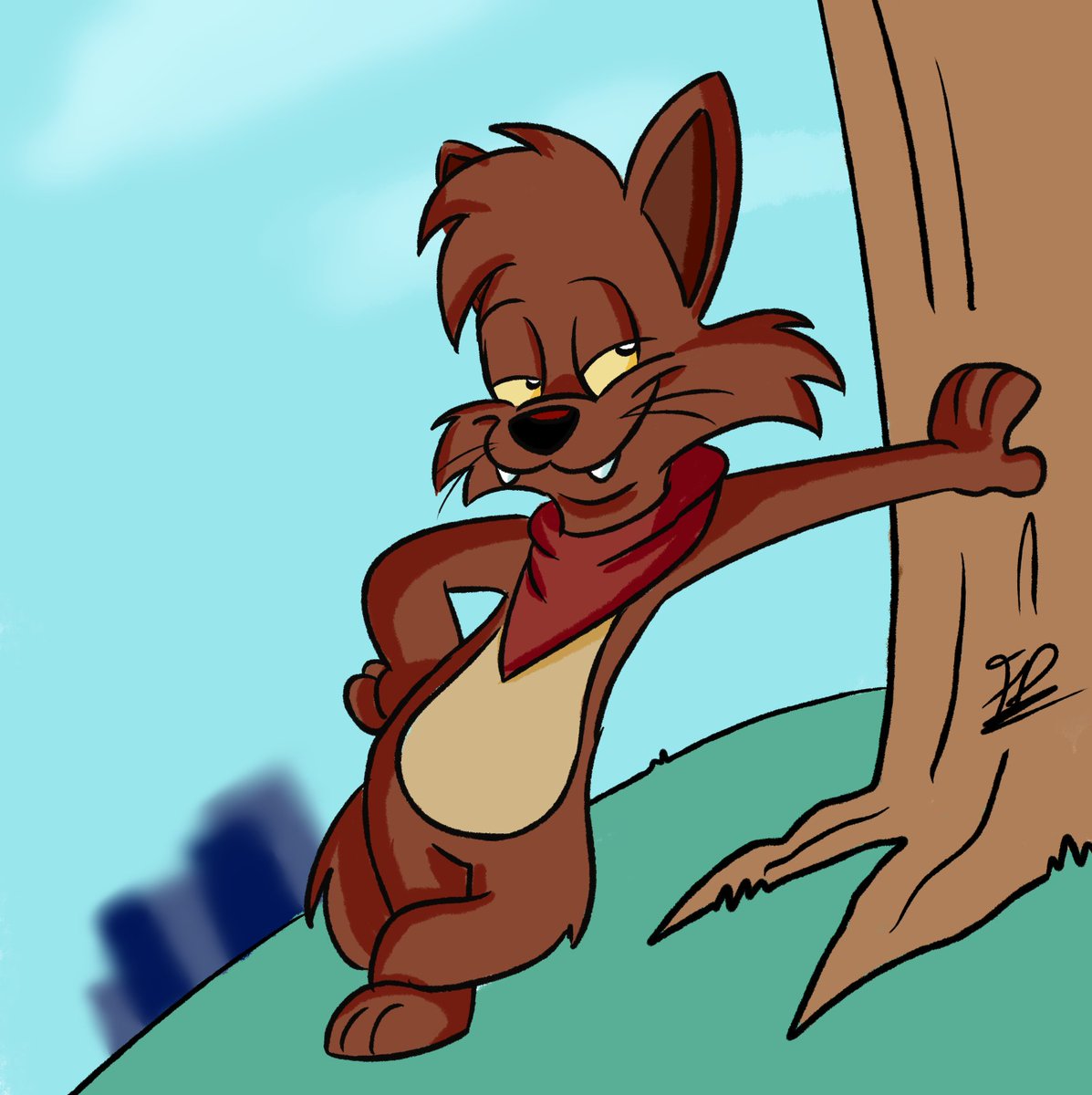 First two Artfight attacks this year! SnoutyWolf &amp; imtoony's Prim

#art #artfight2025 #artfightattack #artfight