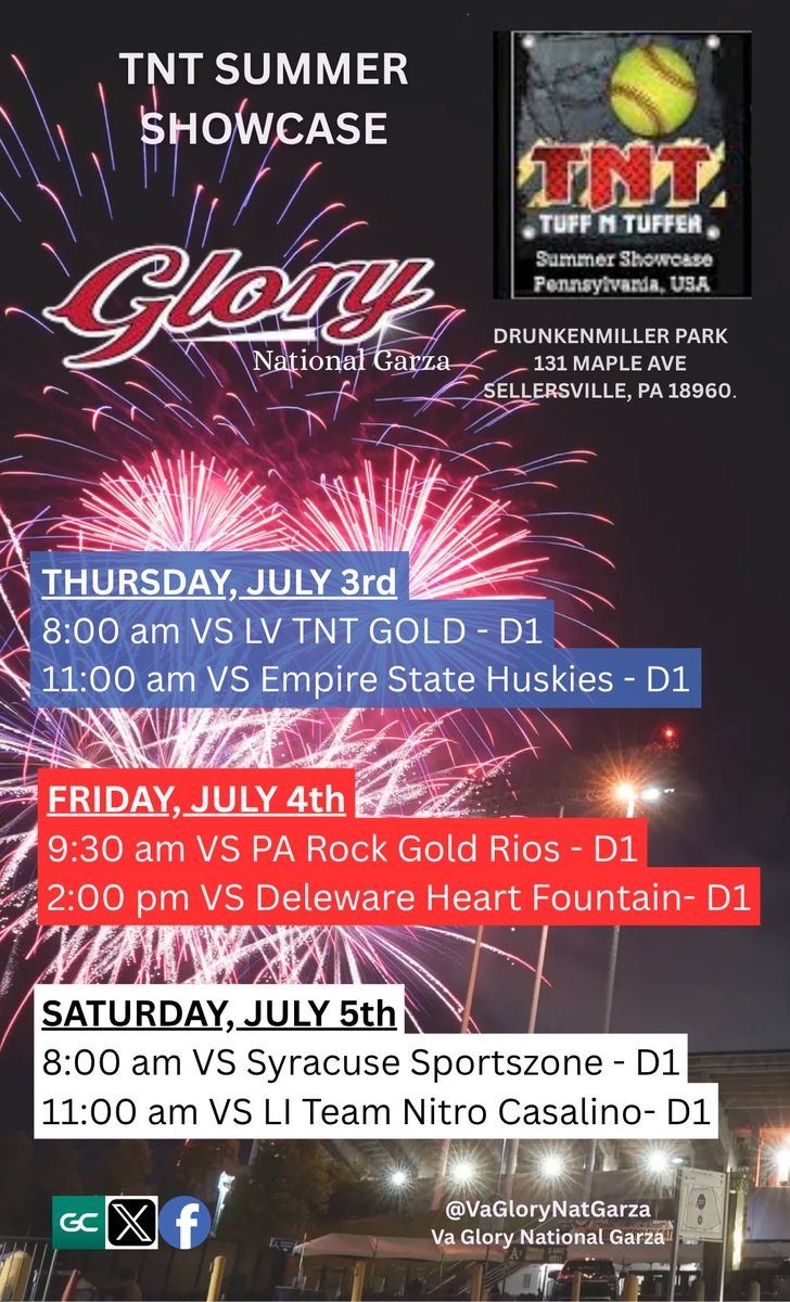 Kira Zoeller (@_kirazoeller) on Twitter photo Come out and watch my team play this weekend at the TNT Summer College Showcase! Can’t wait to show you what our team has to offer. <a href="/USASoftball/">USA Softball</a> <a href="/GloryNatGarza/">VA Glory National Garza</a> <a href="/MasonSoftball/">George Mason Softball</a> <a href="/RMC_Softball/">Randolph-Macon Softball</a> <a href="/NCAA/">NCAA</a> <a href="/NCAASoftball/">NCAA Softball</a> Come out and watch my team play this weekend at the TNT Summer College Showcase! Can’t wait to show you what our team has to offer. <a href="/USASoftball/">USA Softball</a> <a href="/GloryNatGarza/">VA Glory National Garza</a> <a href="/MasonSoftball/">George Mason Softball</a> <a href="/RMC_Softball/">Randolph-Macon Softball</a> <a href="/NCAA/">NCAA</a> <a href="/NCAASoftball/">NCAA Softball</a>