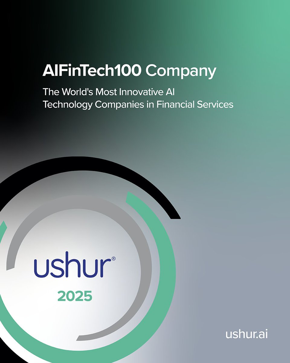 🏆 Ushur has been named to Fintech Global’s AIFinTech100 for 2025! This list honors the top #AI innovators in financial services. We're proud to be recognized for transforming CX with AI-powered automation. hubs.ly/Q03tJryT0
#AIFinTech2025 #CX #DigitalInnovation #FinTech