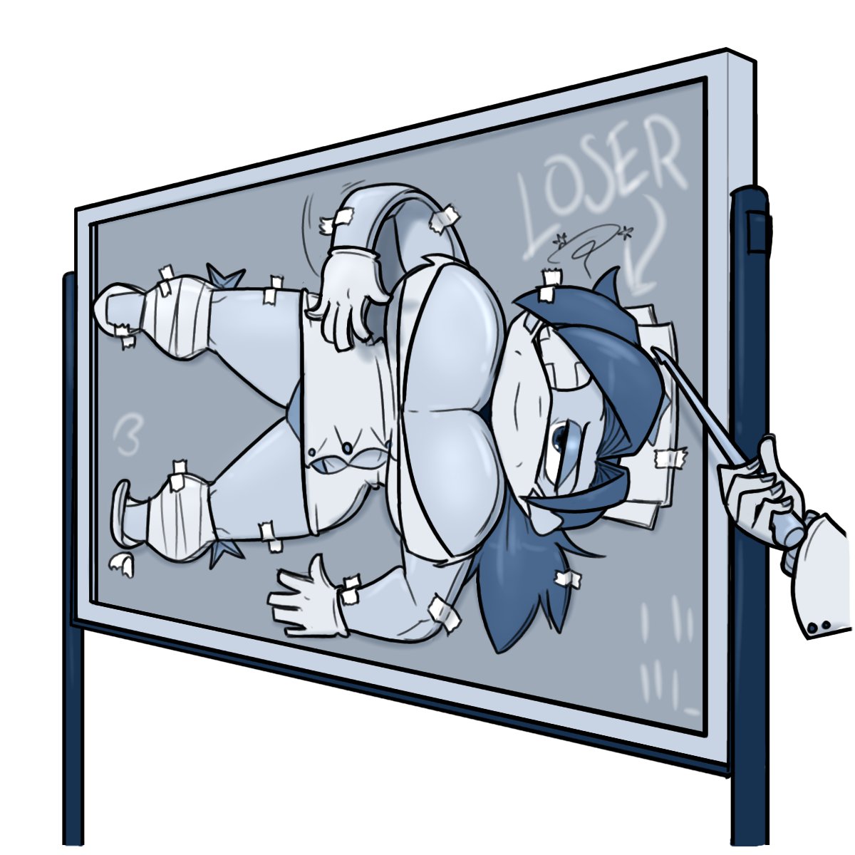 noah_buddy_art's tweet photo. Sketches from this month's stream: Valentine getting flattened against the training chalkboard, Yamato getting ballooned from a strange new devil fruit power, Stelle just slightly confused from being compressed into a ball, and Vita-Tan all chonky and thinking of burgers... https://t.co/b8vjkFa6T5