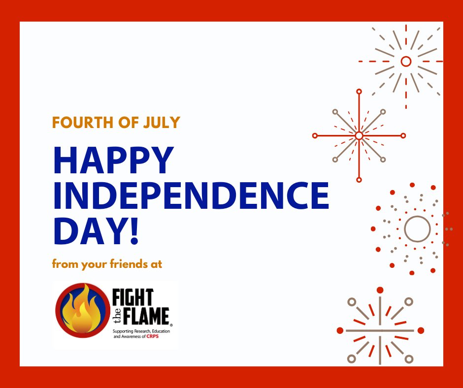 #CRPS #FTF #FTF5k #FightTheFlame
#4thofJuly #celebrate
