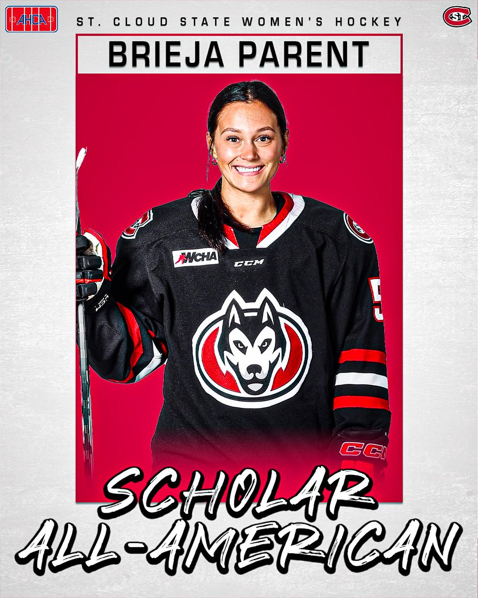 📚 𝐀𝐇𝐂𝐀 𝐀𝐥𝐥-𝐀𝐦𝐞𝐫𝐢𝐜𝐚𝐧 𝐒𝐜𝐡𝐨𝐥𝐚𝐫𝐬 📚

Congrats to our 2024-25 <a href="/AHCAHockey/">AHCA</a>/<a href="/krampade/">Krampade</a> All-American Scholars who have been honored for their success in the classroom and on the ice 📚🏒

#HuskyHockey 🏒 | #GoHuskies 🐾
