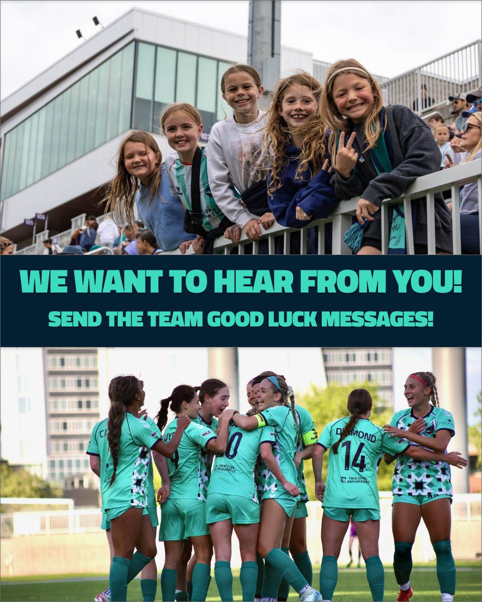 It’s playoff time! ⚡

Send your good luck messages to the squad — share a video, photo, or message on your socials, tag us, and we’ll reshare so the players feel all the love! 🫶
We’ll be posting fan shoutouts all week!
