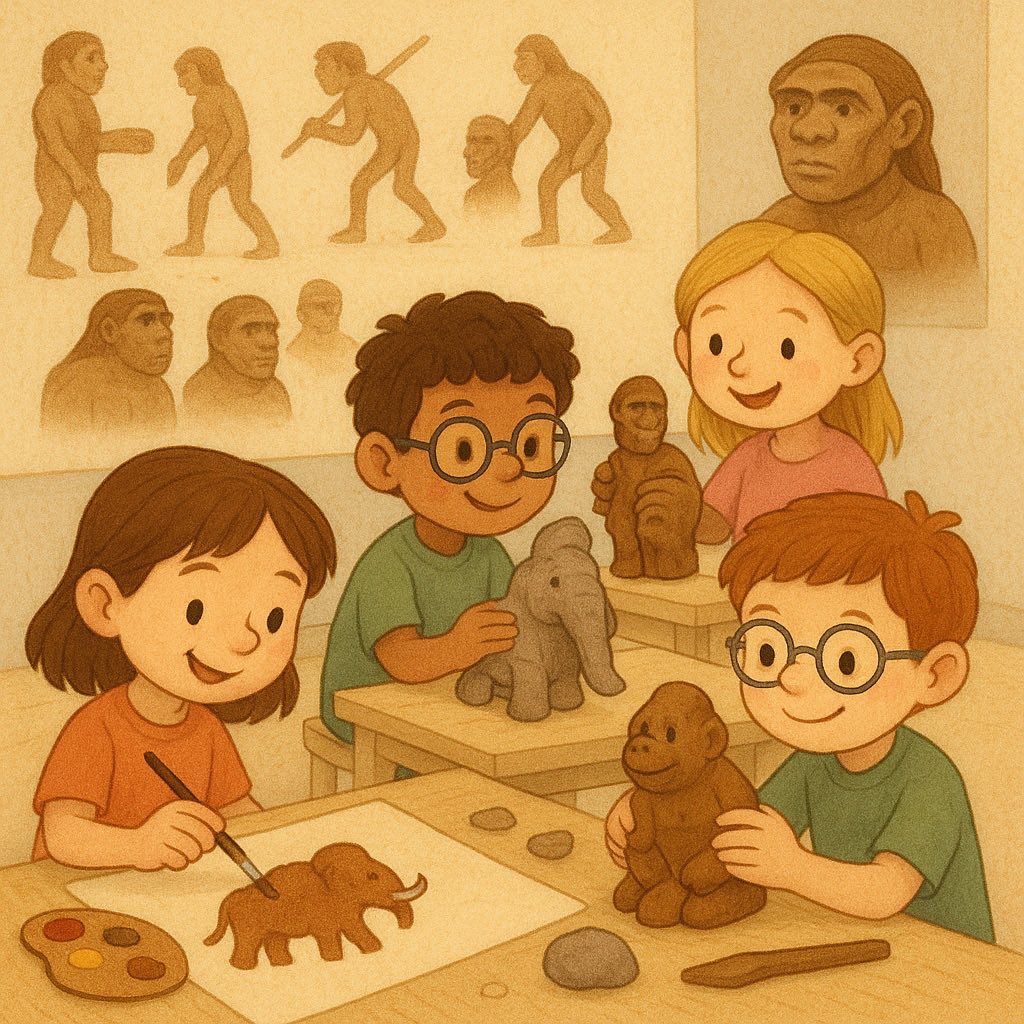 Atentos mini sapiens, de 4 a 8 años. Del 8 al 12  te presentamos el taller ‘Una colección infinita’ , donde prepararemos  una pequeña expo con las piezas que hagan los peques, sobre todo pintura y escultura. Podrán quedárselas o cederlos al MEH. Un actividad próxima semana