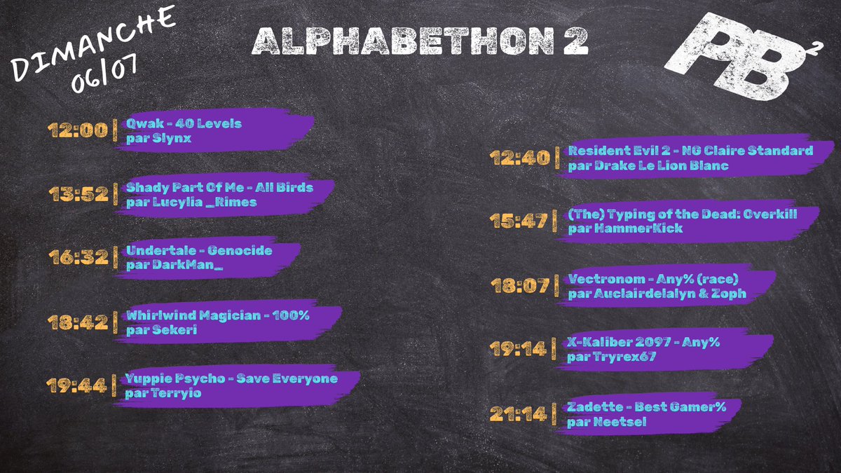 TerryioRedfire's tweet image. Rdv ce week-end pour 2 passages en marathon speedrun sur Yuppie Psycho de @baroquedecay !

Le samedi 5 juillet à 15h00 (horaire corrigé) sur twitch.tv/nitro_speedrun
Puis le dimanche 6 juillet à 19h44 sur twitch.tv/pb2tv

Hâte de vous faire découvrir ce jeu de folie !