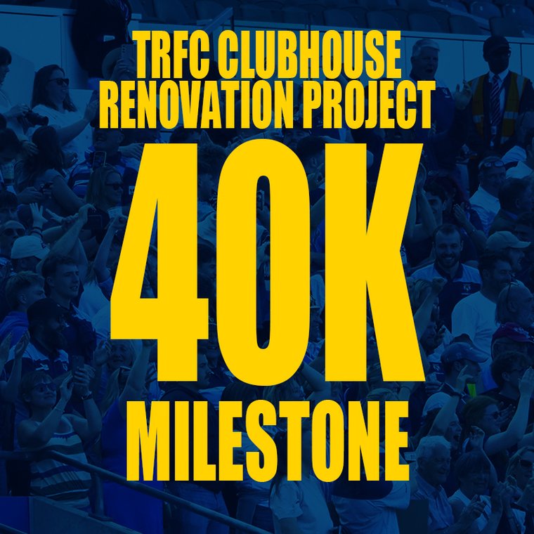 40K Milestone - TRFC Clubhouse Renovations
topshamrugby.co.uk/news/40k-miles…