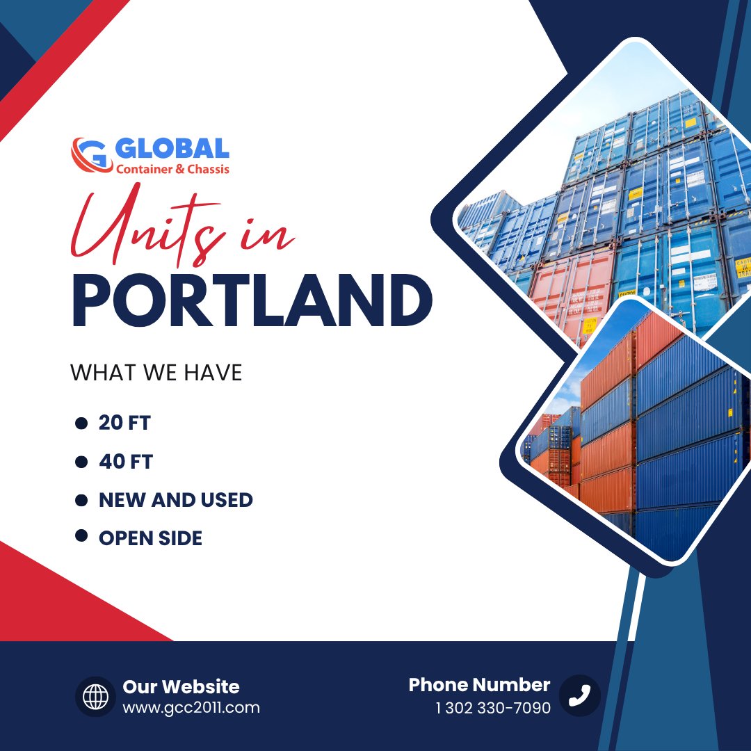 Contact us for more details.
For inquiries and faster transactions call us at:
☎️ 1 (302)330-7090
#GCCHaul #GlobalContainers #GCCHotOffers