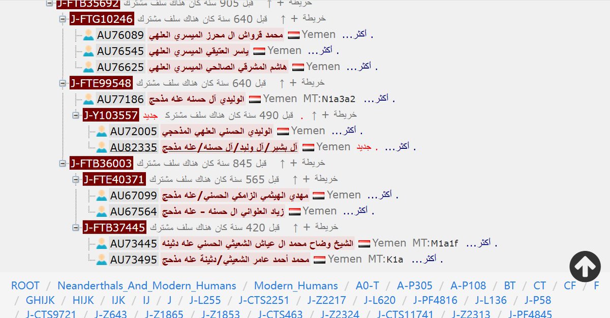 مشروع قبائل عله مذحج الجيني tweet media