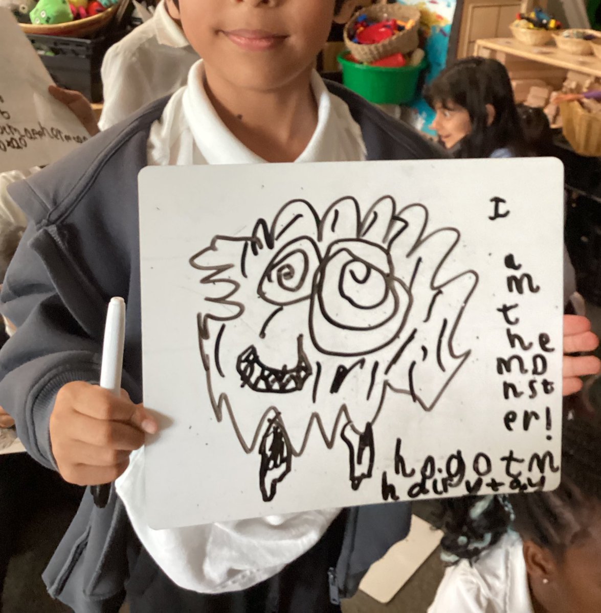 MrsGriffiths7's tweet image. The Hairy Toe! Wr decided at story time  today we decided to read a favourite of ours! We did a quick drawing club on it, some did the hairy toe, some the monster, some even made the hairy toe into a monster! A fun way to end our day! #eyfs #drawingclub #hairytoe #joy