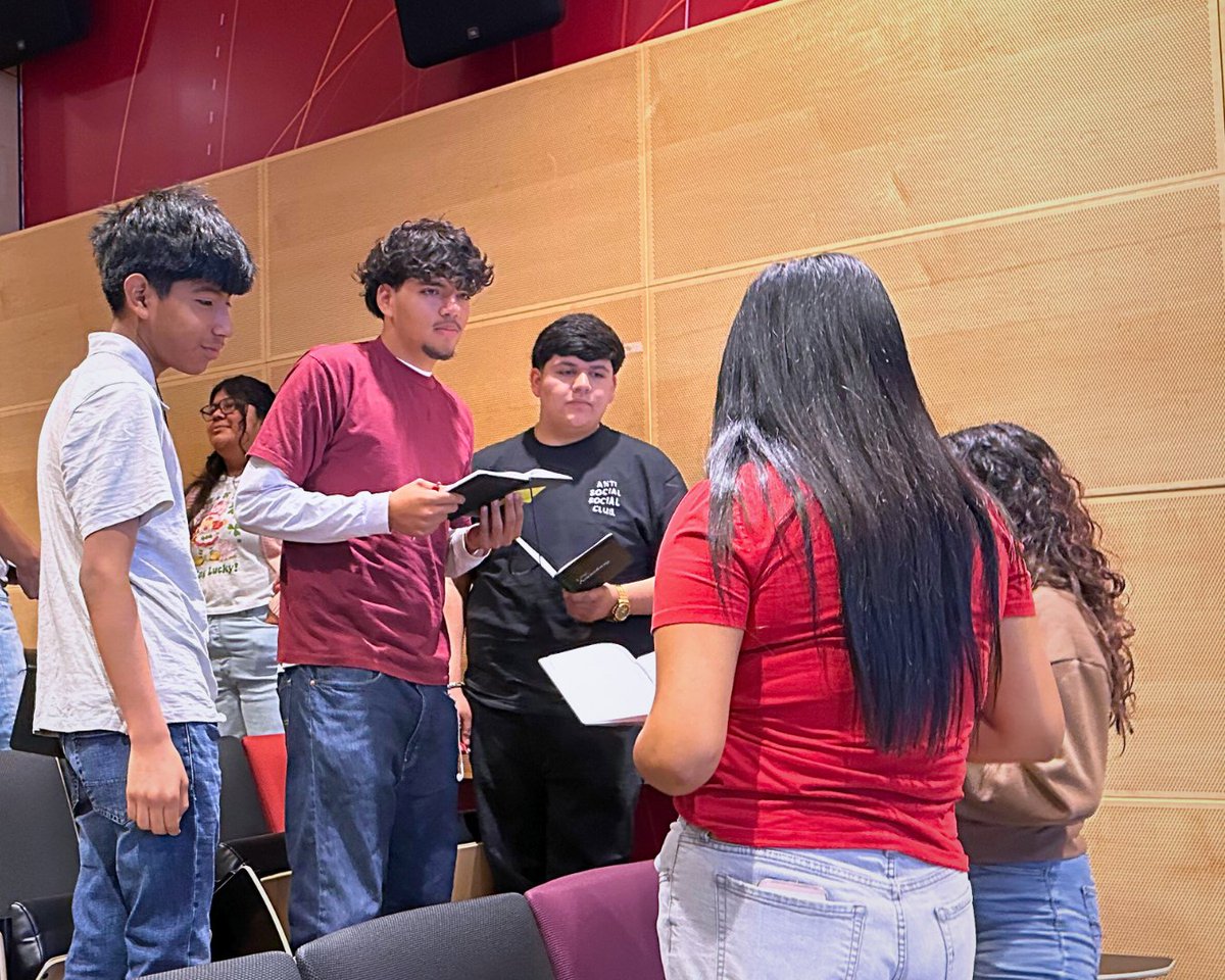 USCThirdSpace's tweet photo. The Riverside County Scholars kicked off an immersive week at the USC Annenberg Center for Third Space Thinking with our annual Third Space Youth Institute focused on leadership, communication, and college readiness. https://t.co/A56tQN7leU