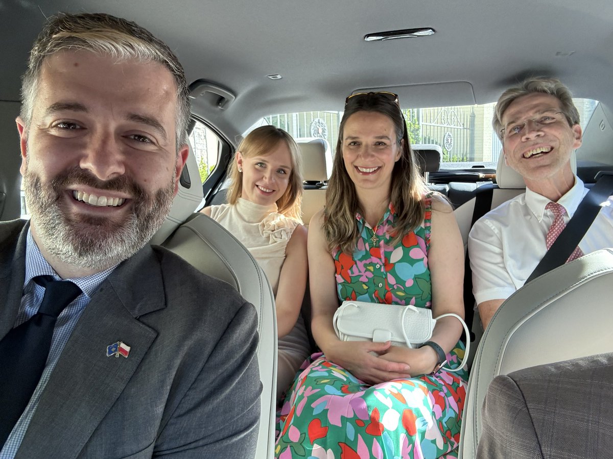 Drilon S. Gashi (@dsgashirks) on Twitter photo 🇽🇰🤝🇵🇱🤝🇺🇸 | In Warsaw, we had the honor and privilege to celebrate the 4th of July—the Independence Day of the United States of America. I briefly met and congratulated U.S. Chargé d’Affaires (<a href="/USEmbassyWarsaw/">US Embassy Warsaw</a>) Daniel Lawton, and together with <a href="/TringeKrasniqi/">Tringë Krasniqi</a>, we spent quality 🇽🇰🤝🇵🇱🤝🇺🇸 | In Warsaw, we had the honor and privilege to celebrate the 4th of July—the Independence Day of the United States of America. I briefly met and congratulated U.S. Chargé d’Affaires (<a href="/USEmbassyWarsaw/">US Embassy Warsaw</a>) Daniel Lawton, and together with <a href="/TringeKrasniqi/">Tringë Krasniqi</a>, we spent quality