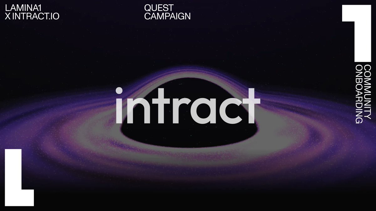 Attention Builders: LAMINA1 Weekly Update 🌿

1. 🗺️ Questing is now LIVE on Intract.io – new quests biweekly + monthly Ambassador refreshes
📰 Official Quest Guide: medium.com/@LAMINA1/quick…
🎥 AMA replay: youtu.be/MQ11synxUjI

2. 🆔 New Username Features +