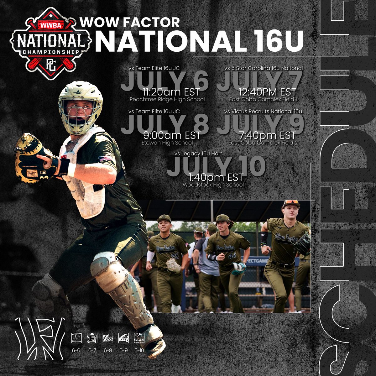 Wow Factor Baseball (@wowfactornation) on Twitter photo 16U National <a href="/PerfectGameUSA/">Perfect Game USA</a> WWBA Schedule Release
<a href="/newbalance/">New Balance</a> <a href="/44ProCustom/">44 Pro</a>
#TheBrand #WeGotNow 16U National <a href="/PerfectGameUSA/">Perfect Game USA</a> WWBA Schedule Release
<a href="/newbalance/">New Balance</a> <a href="/44ProCustom/">44 Pro</a>
#TheBrand #WeGotNow