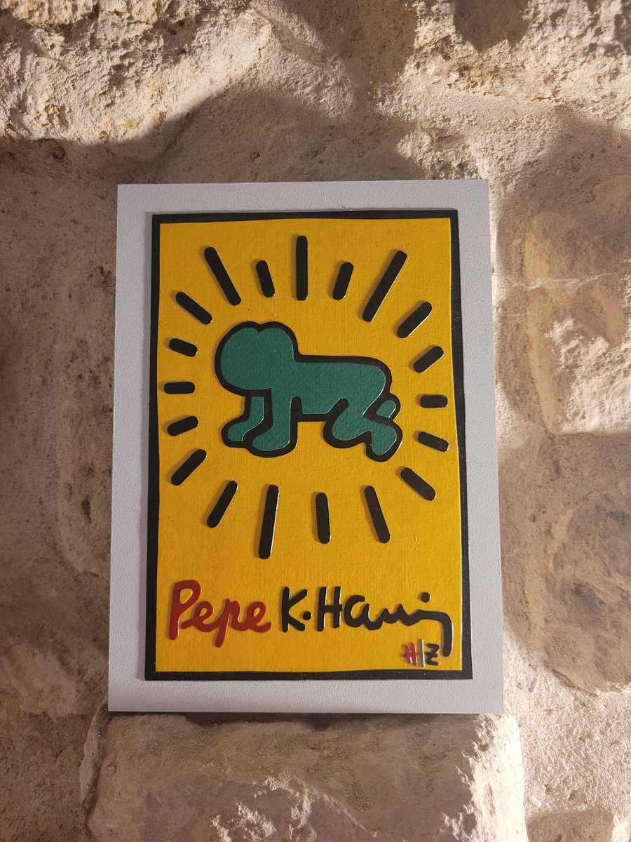 #rarepepe <a href="/bettidlomas/">MrHANSEL</a>
Very proud of my ppharing at the hands of the master MrPepeHansel... thank you brother!... on est comme ça on se fait des petits cadeaux😉