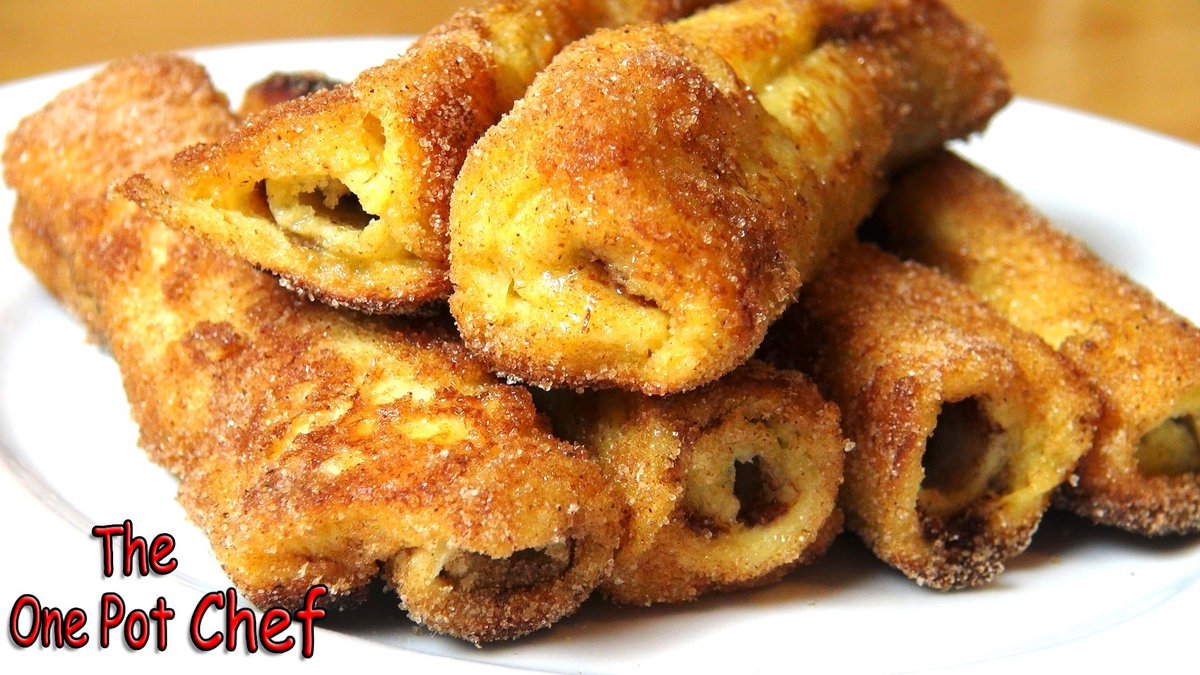 Nutella French Toast Rolls youtu.be/Ep9d-b7WmcU