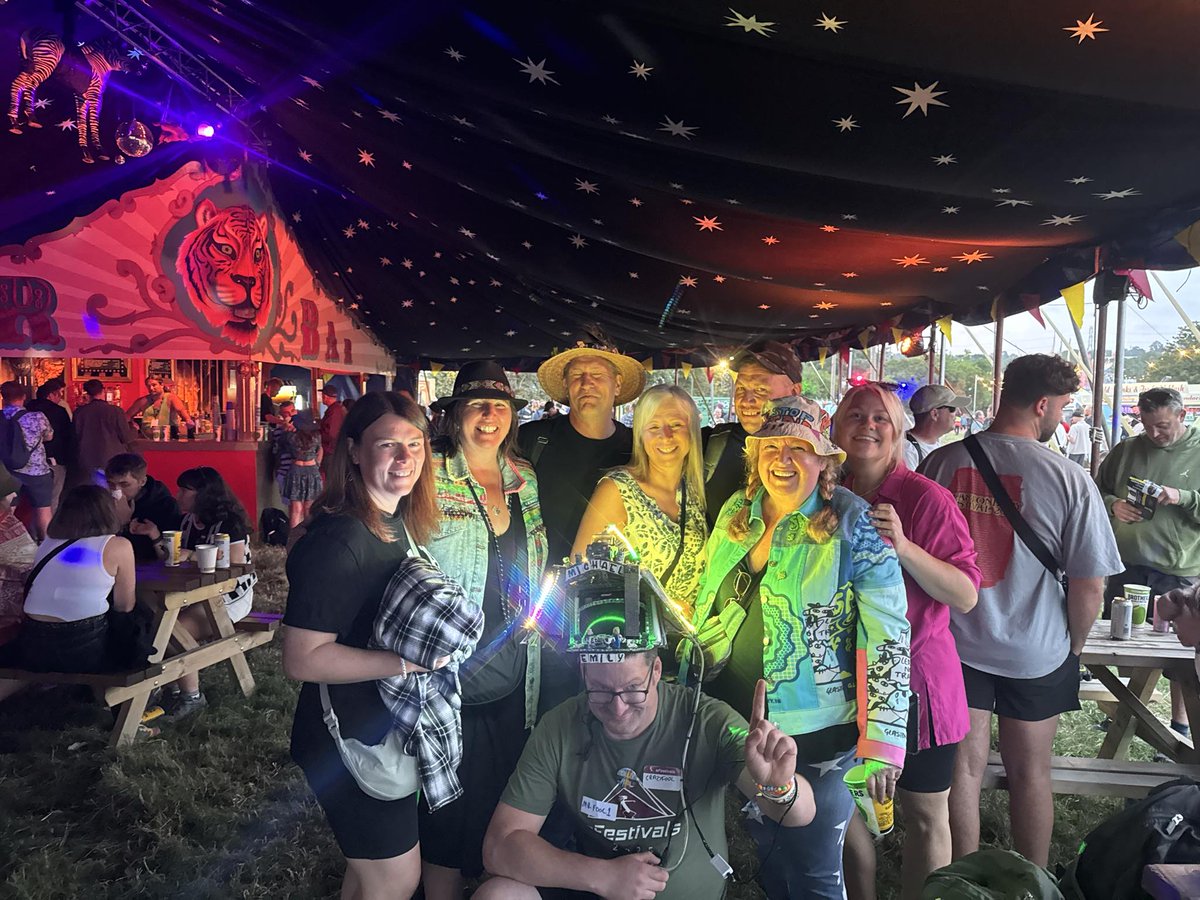 Exactly one week ago. 😍😍😍 You all
<a href="/GlastoPhot0/">Glasto📸of the day</a> <a href="/sammyd26/">Samantha Donaldson</a> <a href="/loisgrimshaw/">Lois Grimshaw💙</a> <a href="/Crazyfool110/">Crazyfool1</a> <a href="/GeorgieKB/">Georgie</a> <a href="/glastomole/">GlastoMole</a> (yes you are there in background 😎)

#Glastonbury
#Glastonbury2025
#GlastonburyFestival
📷 Glastophot0