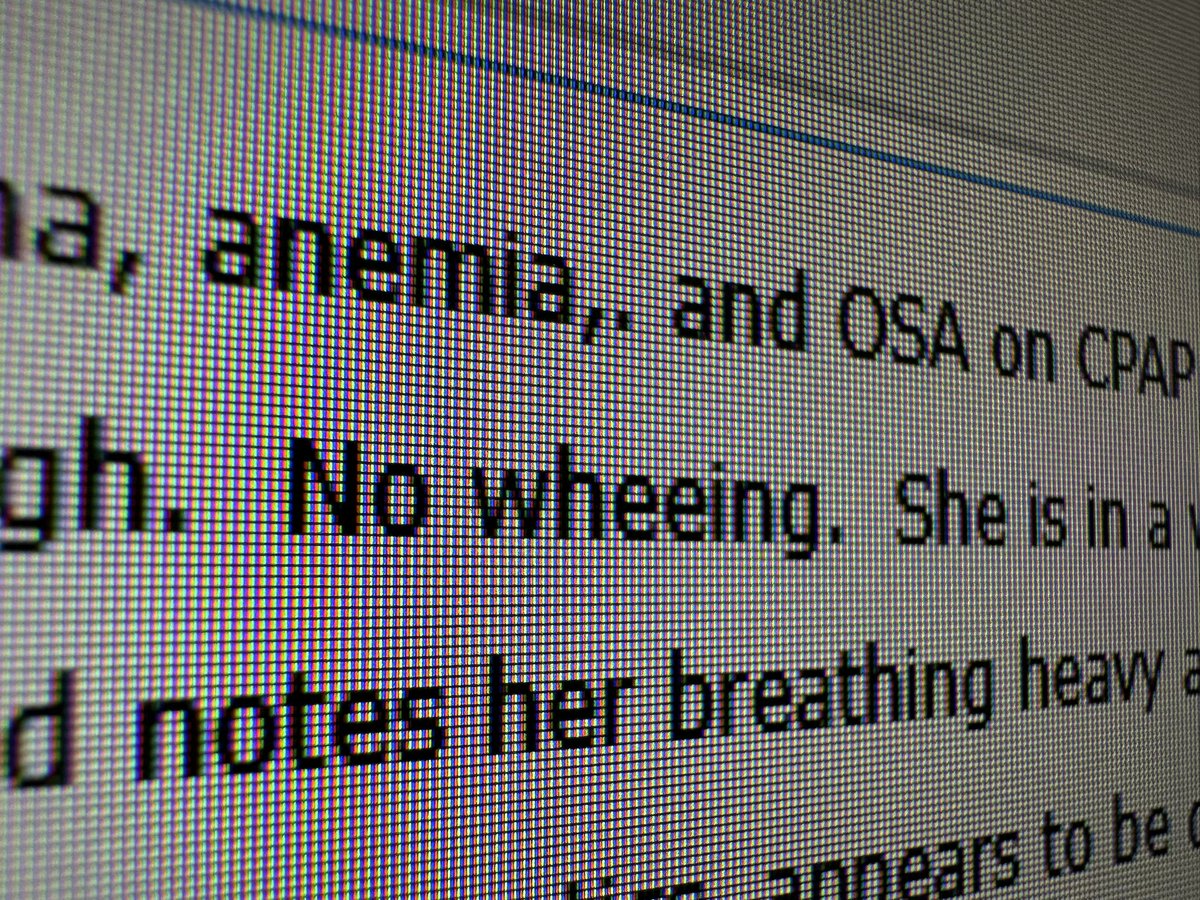 Don’t let your Pulmonary clinic spill over into nephrology or urology #typos