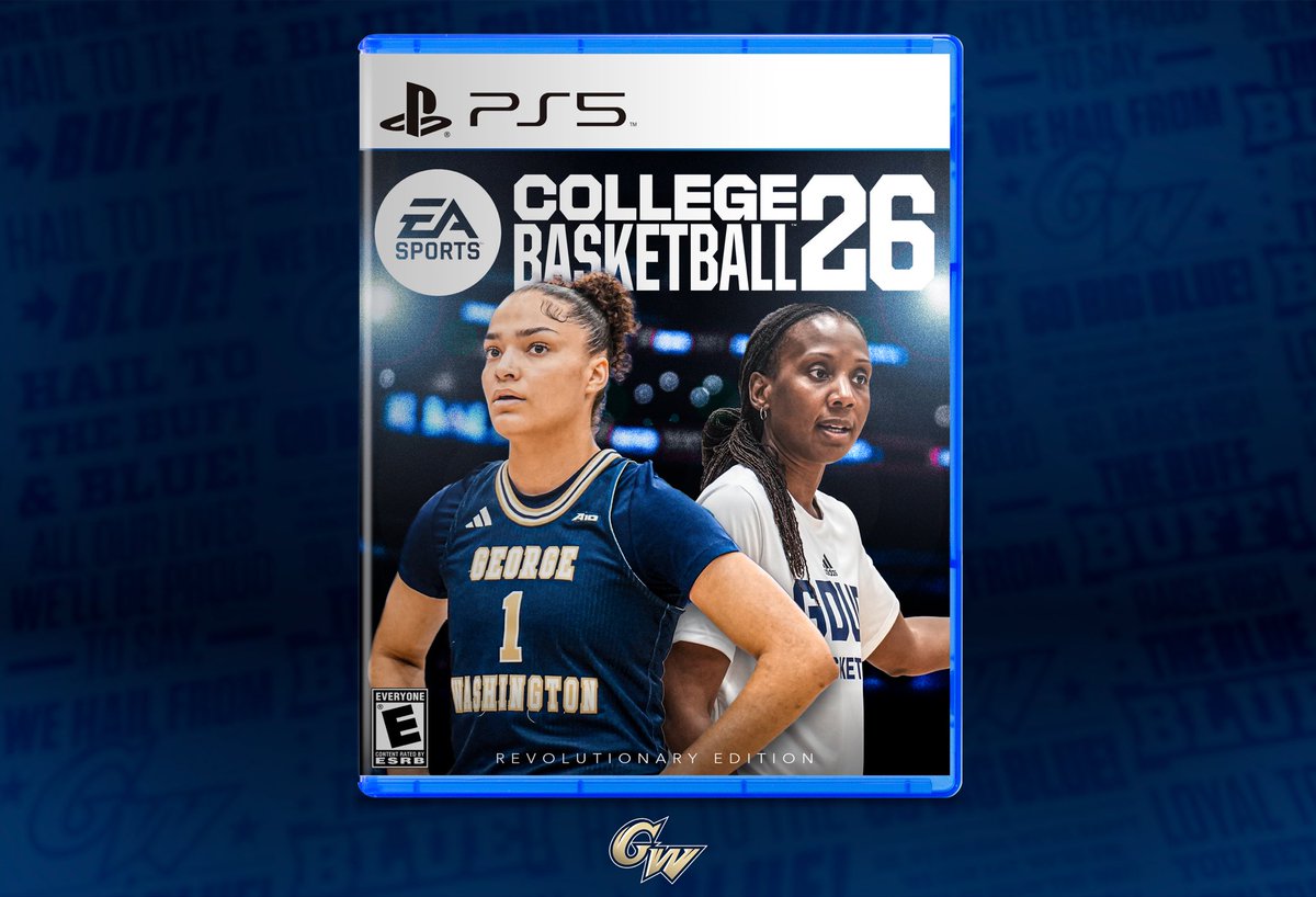 GW Sports (@gwsports) on Twitter photo CBB 26 - Revolutionary Edition 🎮🏀
#RaiseHigh CBB 26 - Revolutionary Edition 🎮🏀
#RaiseHigh