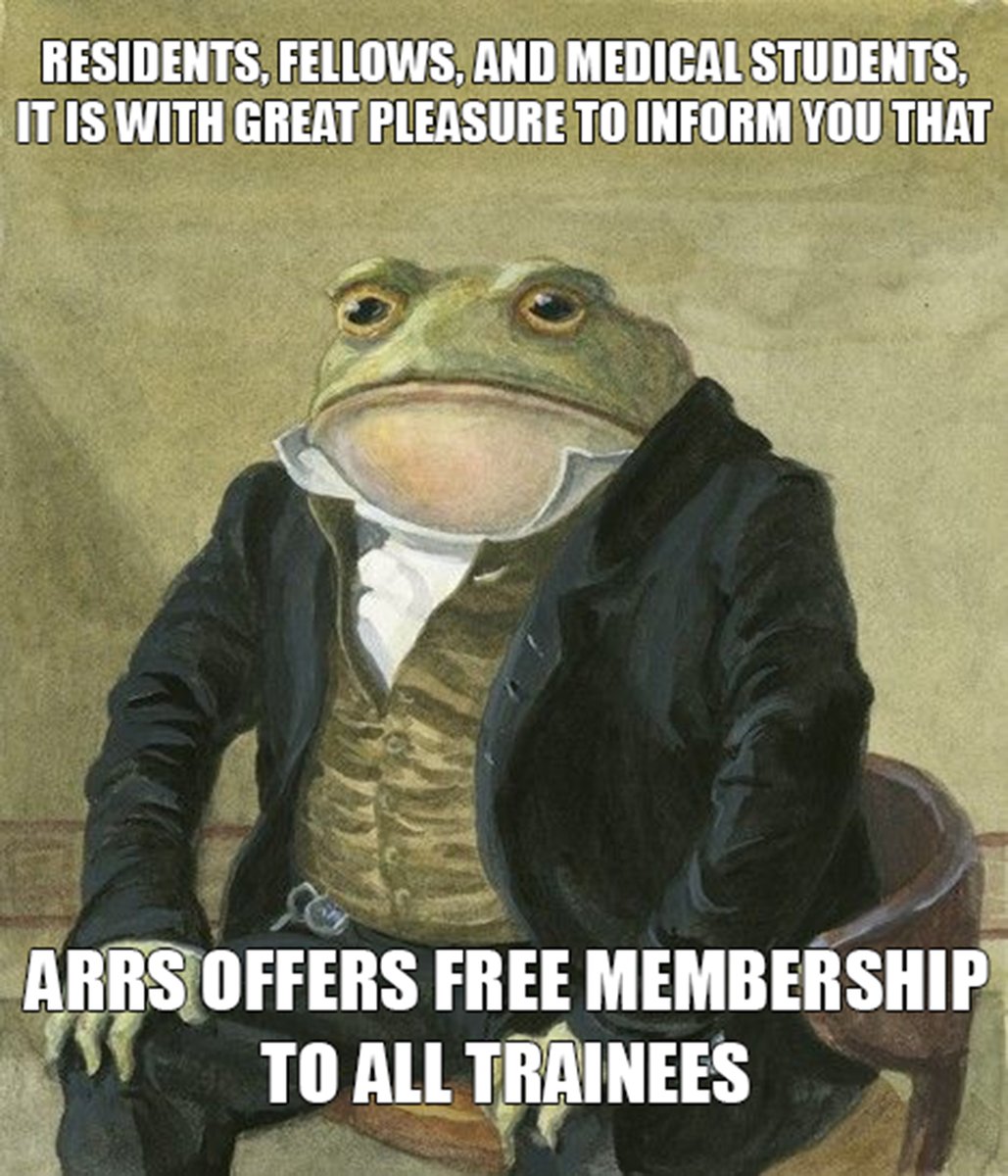 ARRS_Radiology's tweet photo. what the frog said

https://t.co/NV82k8mROl https://t.co/K0VzwlJcKt
