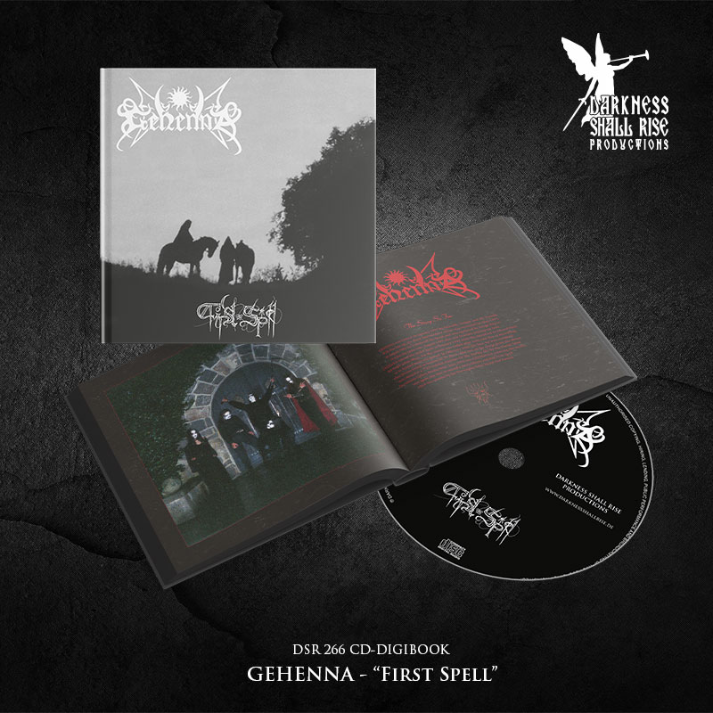 DSRProductionsX's tweet photo. !!! PRE-ORDER HAS STARTED !!!

Darkness Shall Rise Productions 2025
DSR265-268CD

Gehenna (NOR)
- The Spells -

Now the CD-versions!

Luxurious hardcover digibook-CDs incl. new interview &amp; many pictures spread over a glued 28 page booklet each CD. „Malice“ will be released as 2CD https://t.co/s2RBevaT2H