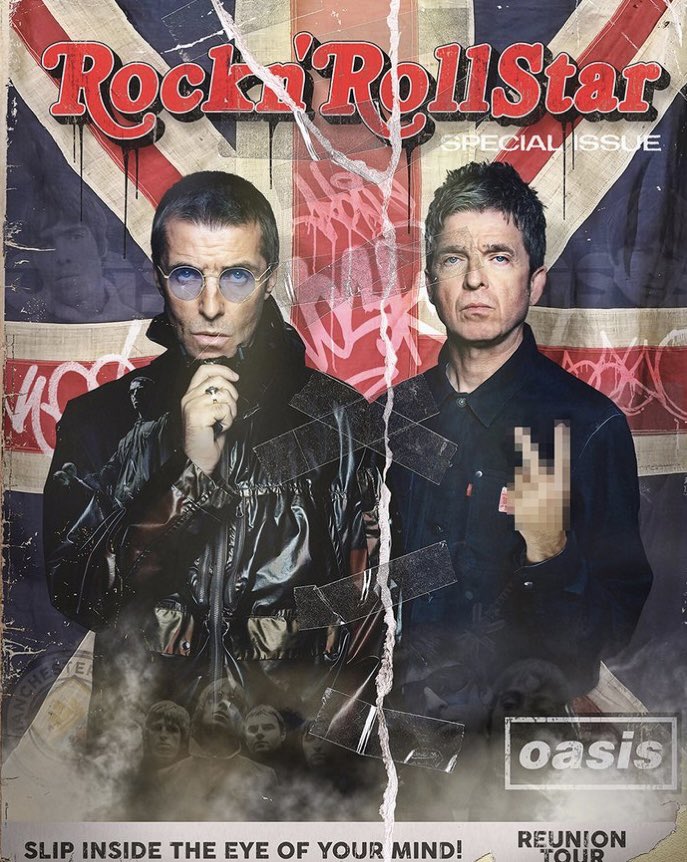 DK (@dskw2011) on Twitter photo One of the best Oasis Live25 pieces I seen ! Tottaly cool as Fck 🔥
🎨JJ Adams One of the best Oasis Live25 pieces I seen ! Tottaly cool as Fck 🔥
🎨JJ Adams
