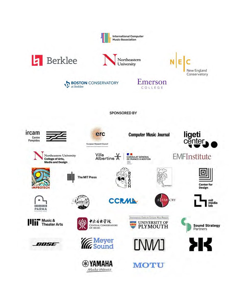 arsch4n's tweet photo. my piece "KET ZeroOne" was selected and presented at the 50th anniversary of the International Computer Music Conference (ICMC) Boston 2025, on june 9.
thanks to Anthony De Ritis for making this happen.
#electronicmusic #music #computermusic #icmc #boston #berklee https://t.co/PpLENLwqlD