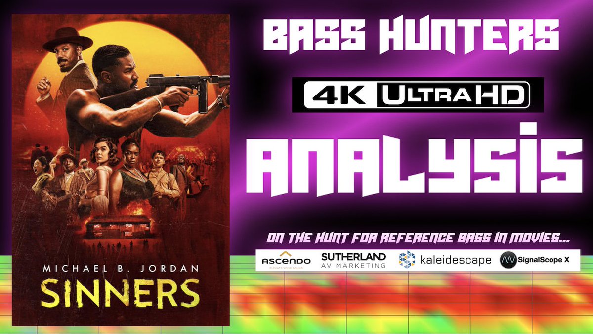 Todd Anderson (@avwoofer) on Twitter photo New Bass Hunters! We dive into the low-end waters of the smash-hit Sinners, with a comprehensive analysis of infrasonics, atmospherics, and hard-hitting LFE bass!
WATCH: tinyurl.com/uuy59m5f
<a href="/UltraHDBluray/">Ultra HD Blu-ray 💿</a> <a href="/BrightSideHT/">🍿Bright Side Home Theater🍿</a> <a href="/LegalBeagleOK/">Steve George 🇳🇿⚖️🎬🏉</a> <a href="/AV_NIRVANA/">AV NIRVANA</a> #hometheater <a href="/kaleidescape/">Kaleidescape</a> New Bass Hunters! We dive into the low-end waters of the smash-hit Sinners, with a comprehensive analysis of infrasonics, atmospherics, and hard-hitting LFE bass!
WATCH: tinyurl.com/uuy59m5f
<a href="/UltraHDBluray/">Ultra HD Blu-ray 💿</a> <a href="/BrightSideHT/">🍿Bright Side Home Theater🍿</a> <a href="/LegalBeagleOK/">Steve George 🇳🇿⚖️🎬🏉</a> <a href="/AV_NIRVANA/">AV NIRVANA</a> #hometheater <a href="/kaleidescape/">Kaleidescape</a>