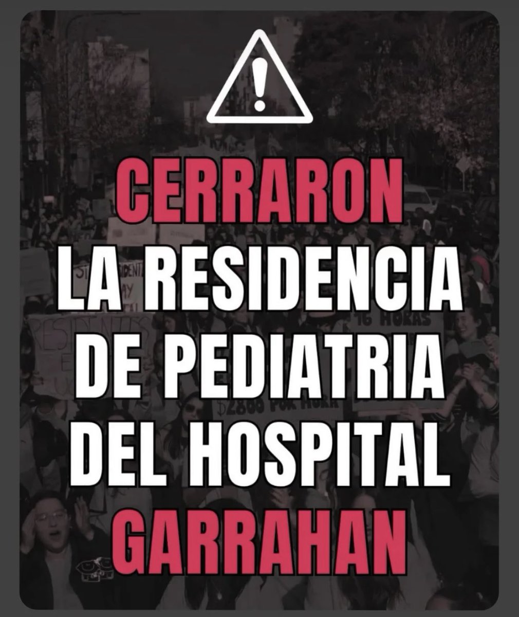 GuillermoMosca's tweet photo. El delirio es total. Y todos los que aplaudan esta medida para mi pasan a ser una porquería de persona. No tienen idea del impacto que tiene esta medida facha e ignorante. Siendo del Htal de Niños R. Gutiérrez digo que es una locura cerrar la formación de nuestro futuro. https://t.co/jkny60u7S4