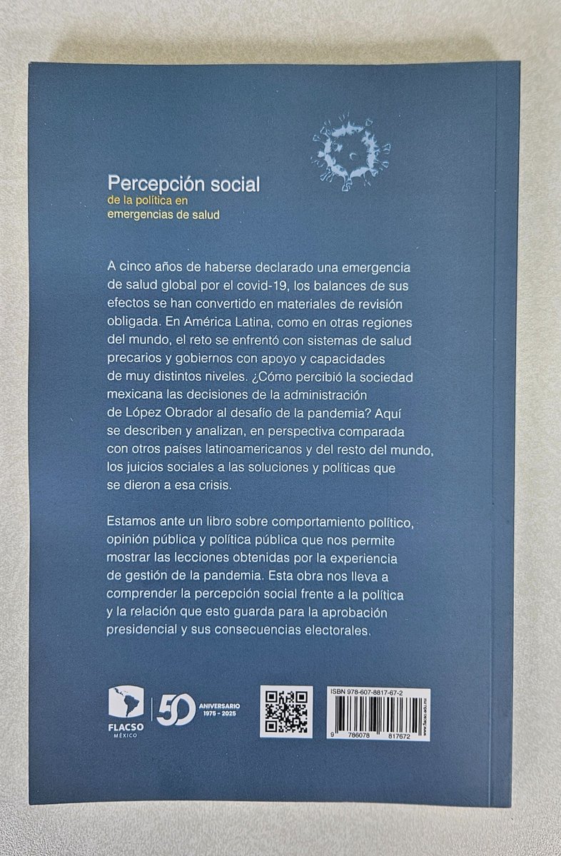 Mauricio Dussauge (@maudussauge) on Twitter photo Muchas felicidades a mis colegas Nicolás Loza (<a href="/NiLoOt/">Nicolás Loza</a>) y Alejandra Armesto por su nuevo y muy importante libro. Con muy valiosas contribuciones de otr@s colegas de la comunidad <a href="/FlacsoMx/">FLACSO México</a>.
Para no olvidar la pandemia, su gestión y sus consecuencias...
#Covid19lessonstobelearned Muchas felicidades a mis colegas Nicolás Loza (<a href="/NiLoOt/">Nicolás Loza</a>) y Alejandra Armesto por su nuevo y muy importante libro. Con muy valiosas contribuciones de otr@s colegas de la comunidad <a href="/FlacsoMx/">FLACSO México</a>.
Para no olvidar la pandemia, su gestión y sus consecuencias...
#Covid19lessonstobelearned