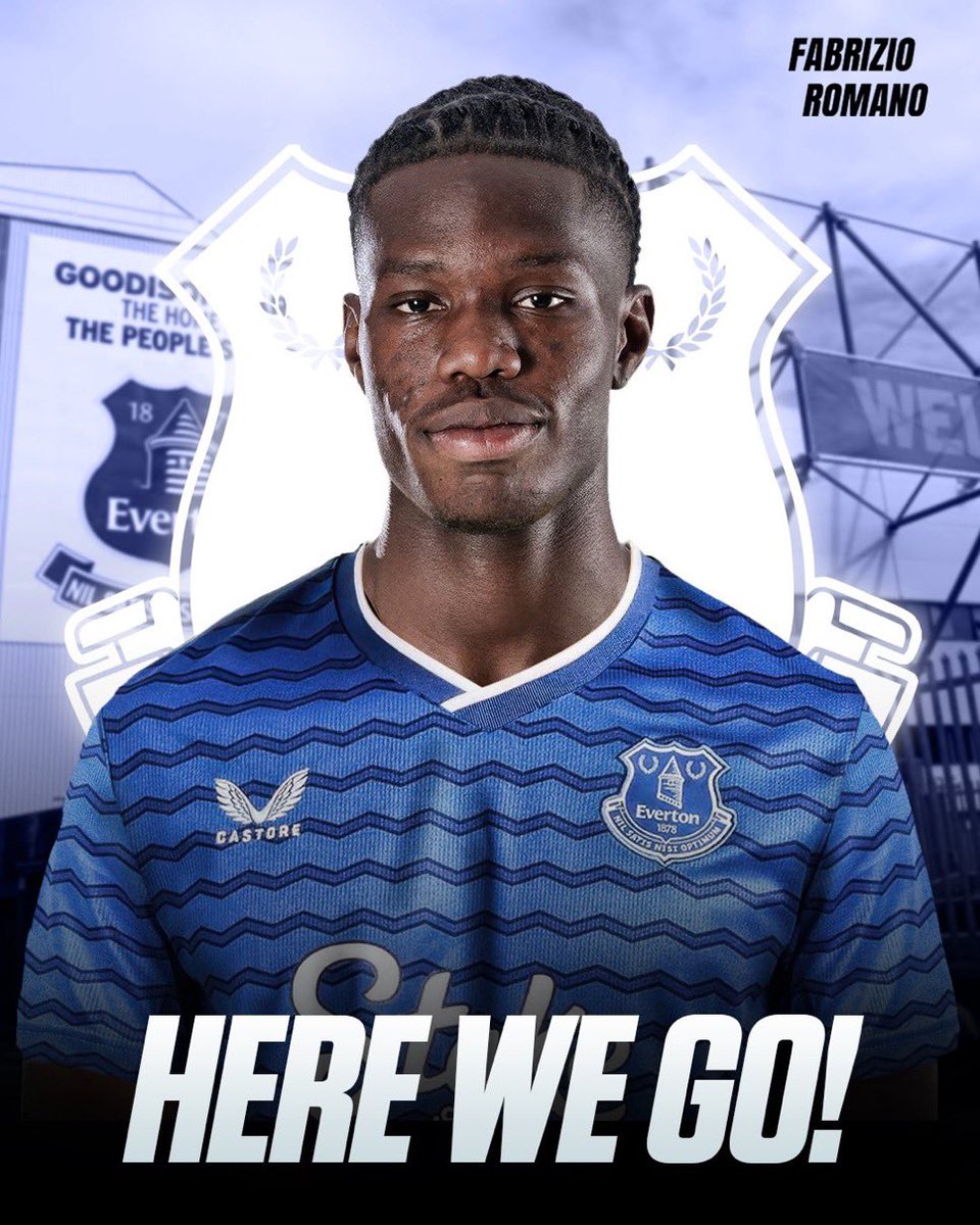 Rhythm is a dancer Thierno Barry,
You won’t stop him if you dare 
Came from Scandinavia
To be Everton’s saviour 
Scoring goals from everywhere 
Woah it’s Thierno 👌🏽

Can we get this goin at Hill Dickinson? 👌🏽🔵#EFC