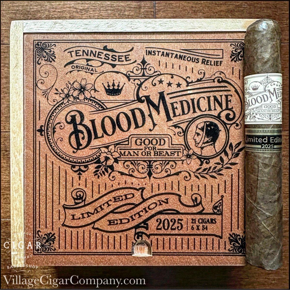 <a href="/TheCrownedHeads/">Jon Huber</a> "Blood Medicine" LTD2025 has arrived!!!

villagecigarcompany.com/product/crowne…

<a href="/VCCBBurl/">VCC&BBurl</a> <a href="/VCCBOak/">VCC&BOak</a> <a href="/VCCBGph/">VCCBGuelph</a>