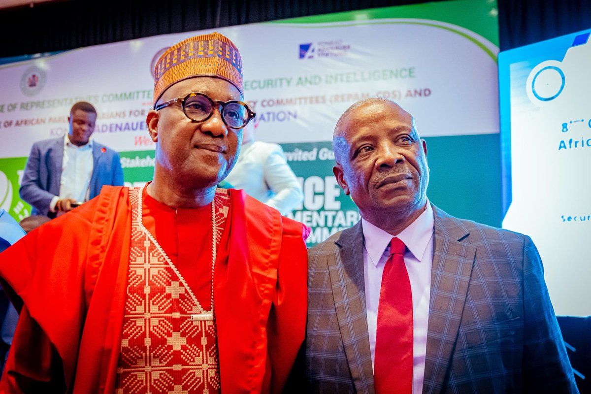 Today in Abuja, I had the honour of declaring open the 8th Annual Conference of the Network of African Parliamentarians on Defence and Security Committees (REPAM-CDS), where I called for deeper cooperation among African nations to confront shared threats - especially in