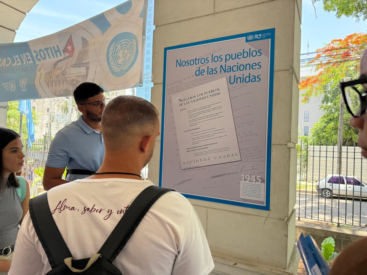 ONU en Cuba tweet media