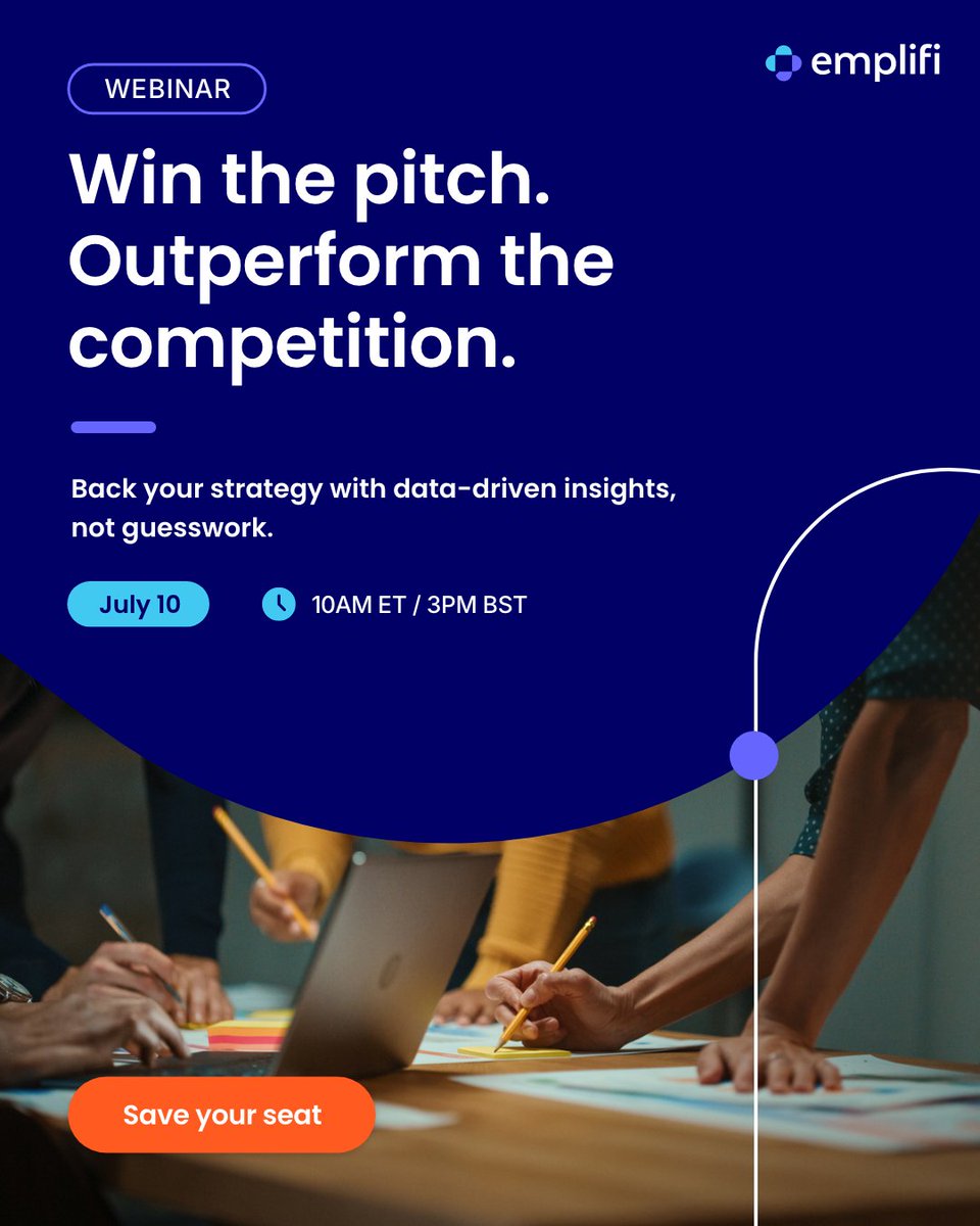 Pitch season never ends. Make sure your marketing agency is armed with more than just big ideas for your clients.

Join us to learn how agencies like yours can use social media data and insights to develop their strategy and win the pitch.

🔗 Save your seat: