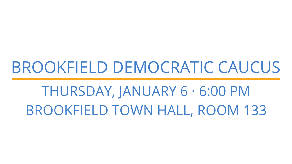 Brookfield Democrats tweet media