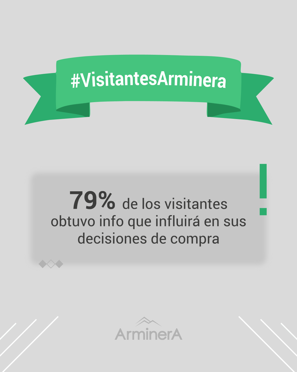 El 79% de los visitantes aseguró que la información que obtuvo durante su visita influirá en sus decisiones de compra.

📊 Una muestra del impacto real que genera este espacio de actualización profesional, networking y contacto directo con las últimas soluciones para el sector.