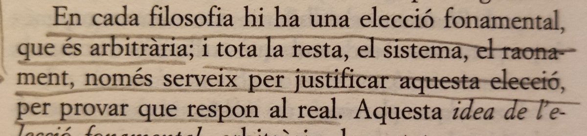 Em temo que Kierkegaard tenia raó.