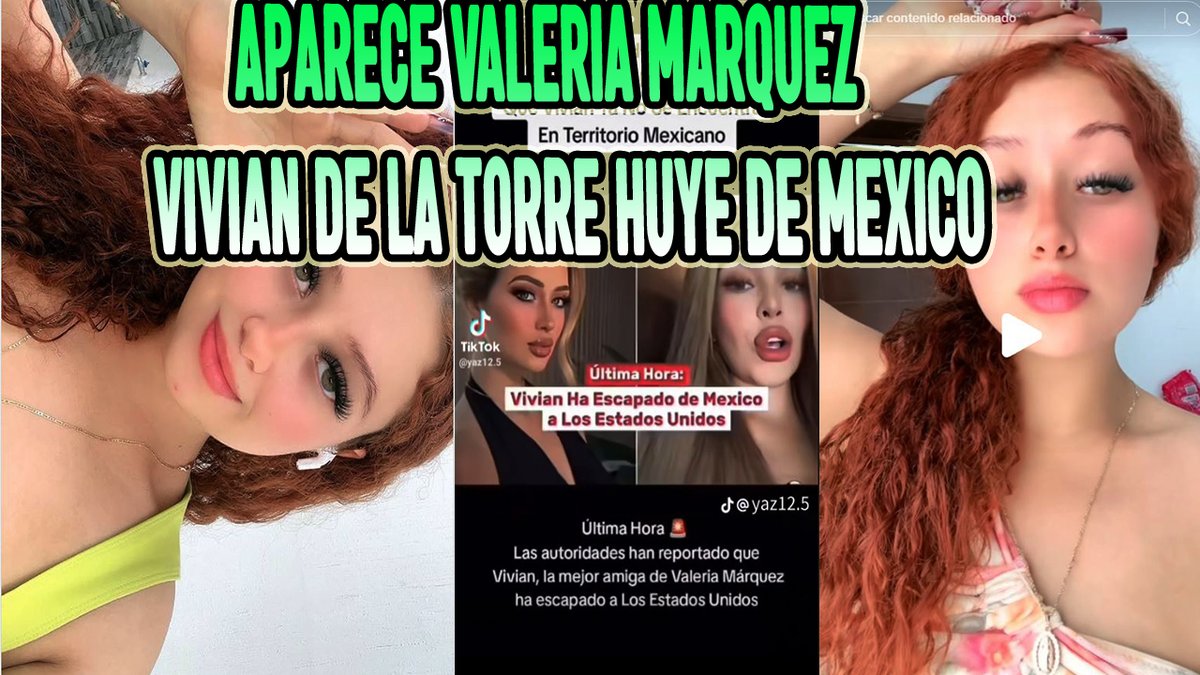 Reaparece Valeria Marquez en guatemala? Vivian de La torre Huye del pais? Toda la info aqui: 

youtube.com/watch?v=1_hLef…