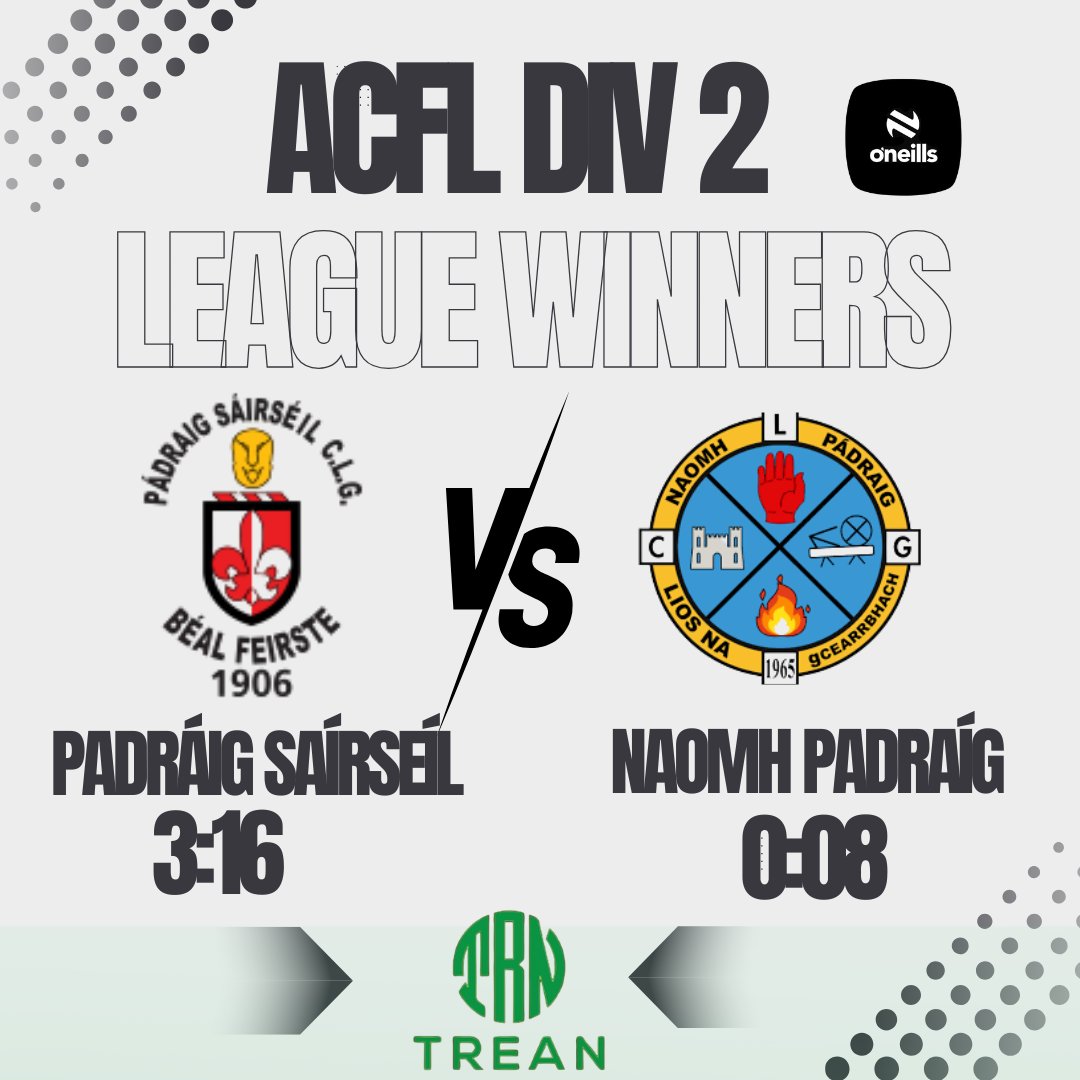 Comhgairdeas to our Senior Footballers tonight unbeaten in Div 2 League  with  a win over Lisburn tonight 🏆🥎🖤💪🔥⚽️