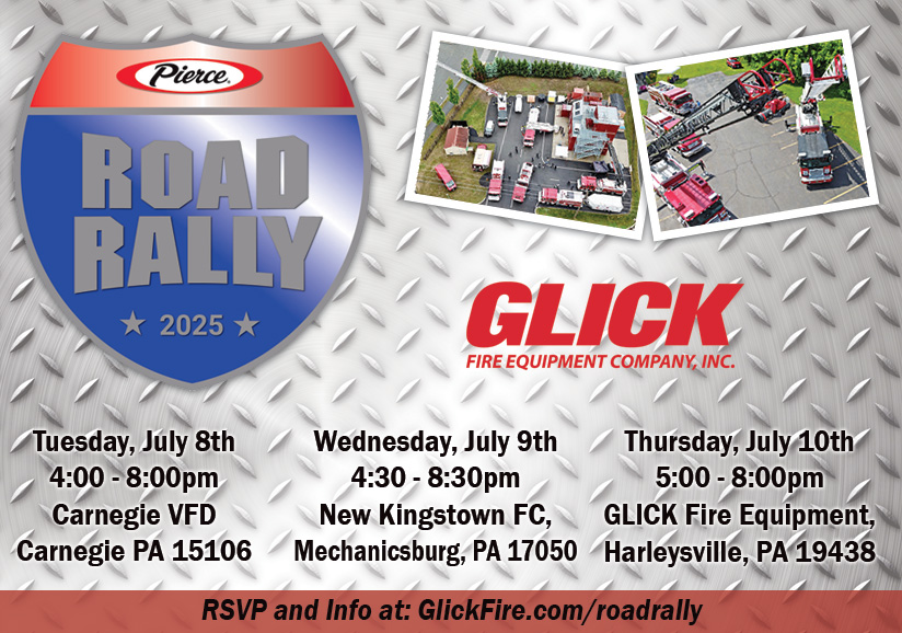LESS THAN A WEEK UNTIL THE <a href="/PierceMfg/">Pierce Mfg</a> ROAD RALLY ARRIVES IN PA!
 
🔥Don't miss your chance to view, operate, and ask questions about the Pierce Mfg apparatus that will best serve your community’s unique needs. A true hands-on experience! Info and RSVP bit.ly/road-rally
