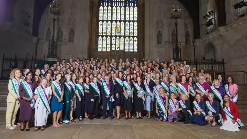 Defend our Juries (@defendourjuries) on Twitter photo GET A LOAD OF THIS
MPs cosplayed as infamous direct actionists for womenās suffrage ON THE SAME DAY that they voted to proscribe anti-genocide direct action group <a href="/Pal_action/">Palestine Action</a> for spraying paintā¦
Make it make sense.
bbc.co.uk/news/articles/⦠GET A LOAD OF THIS
MPs cosplayed as infamous direct actionists for womenās suffrage ON THE SAME DAY that they voted to proscribe anti-genocide direct action group <a href="/Pal_action/">Palestine Action</a> for spraying paintā¦
Make it make sense.
bbc.co.uk/news/articles/ā¦