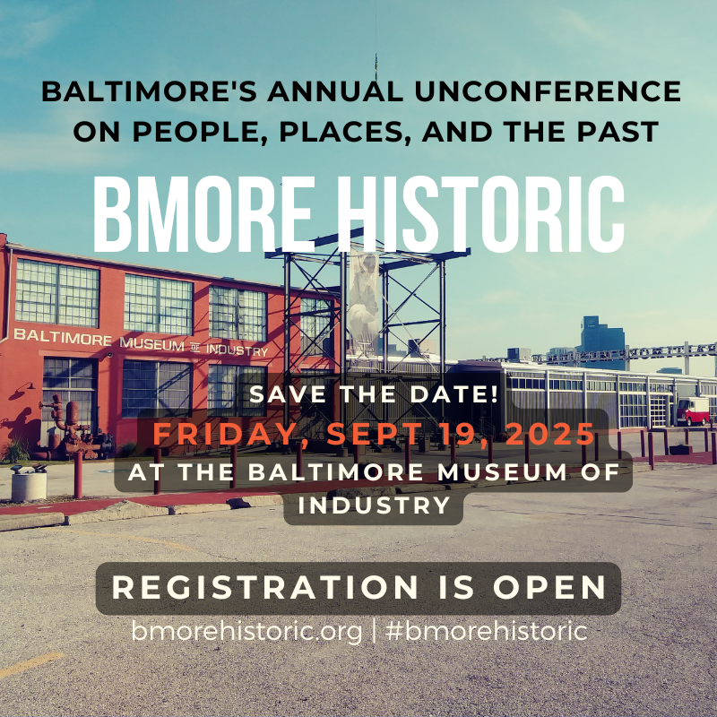 bmoreheritage's tweet photo. Save the date or register now! Bmore Historic 2025 takes place on Friday, September 19. We hope to see you there! **Students are free!**
#bmore #baltimore #historians #archivists #baltimorelovers #students #preservationists #baltimoreans #museums https://t.co/lzRwNessjD
