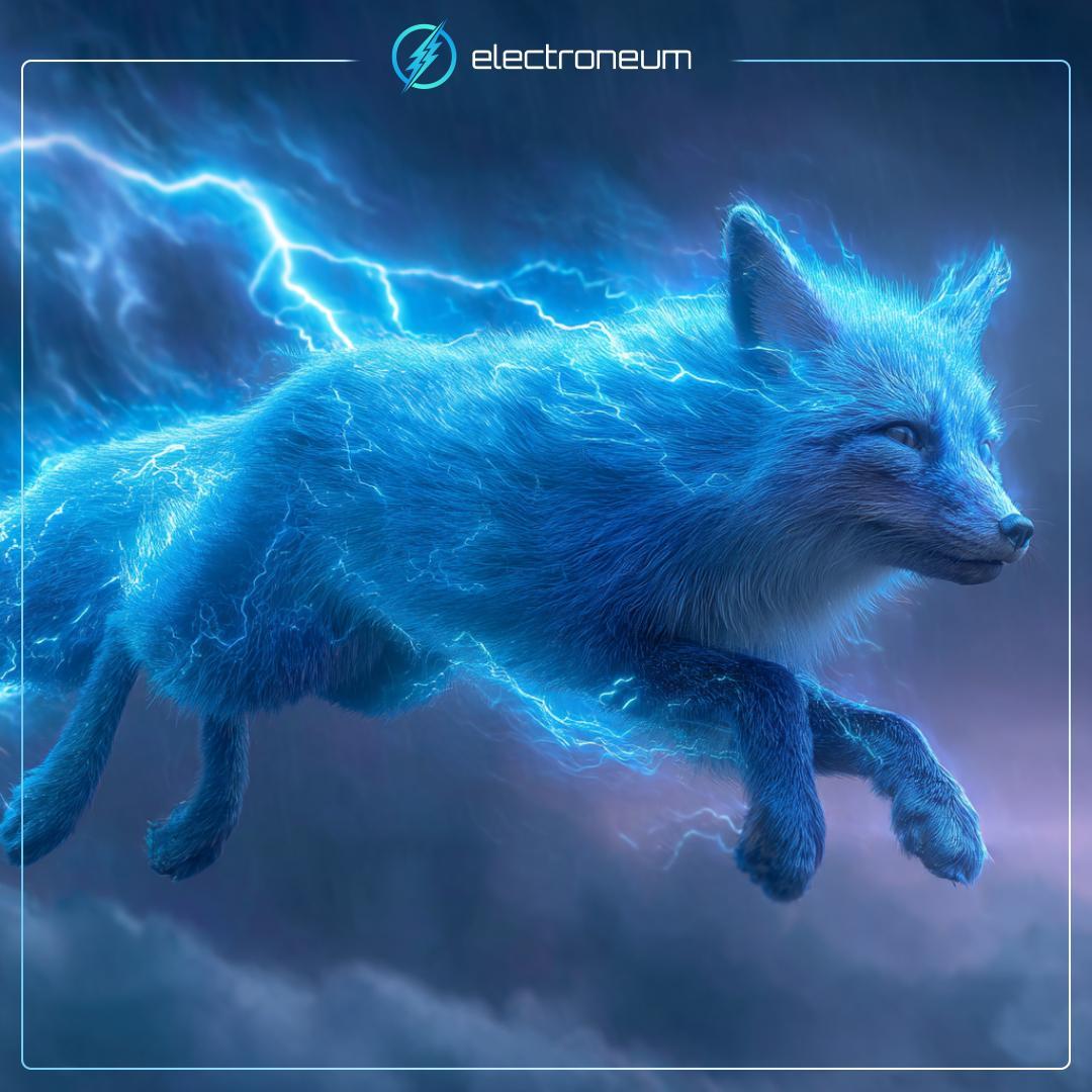 ElectroFoxOfficial (@electrofoxeom) on Twitter photo Unleash the power of speed and energy with <a href="/electroneum/">electroneum</a> 2.0! Just like me blazing through the storm, Electroneum offers lightning-fast 5-second transactions with instant finality ⚡️ Secure, energy-efficient, and ready to charge up your blockchain experience. Dive into the future Unleash the power of speed and energy with <a href="/electroneum/">electroneum</a> 2.0! Just like me blazing through the storm, Electroneum offers lightning-fast 5-second transactions with instant finality ⚡️ Secure, energy-efficient, and ready to charge up your blockchain experience. Dive into the future