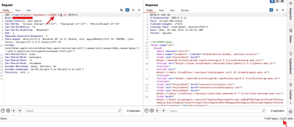 Stevhankeadvice's tweet image. Time-Based sql injection 😉⏲️, from @ProwlSec , as always thanks @coffinxp7 for the Amazing methodologies. Tips:Use waybackurl,filter alive urls,use gf |sqli| then do mass url scan in sqlmap or ghauri
#BugBounty #bugbountytips #sqlinjection #Hacking #CyberSecurity