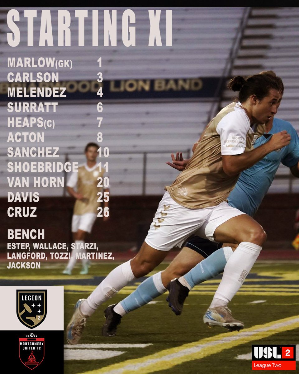 legionpath2pro's tweet photo. How we're lining up for an all-Alabama afternoon showcase at Protective Stadium! https://t.co/4tOiFjgrJv