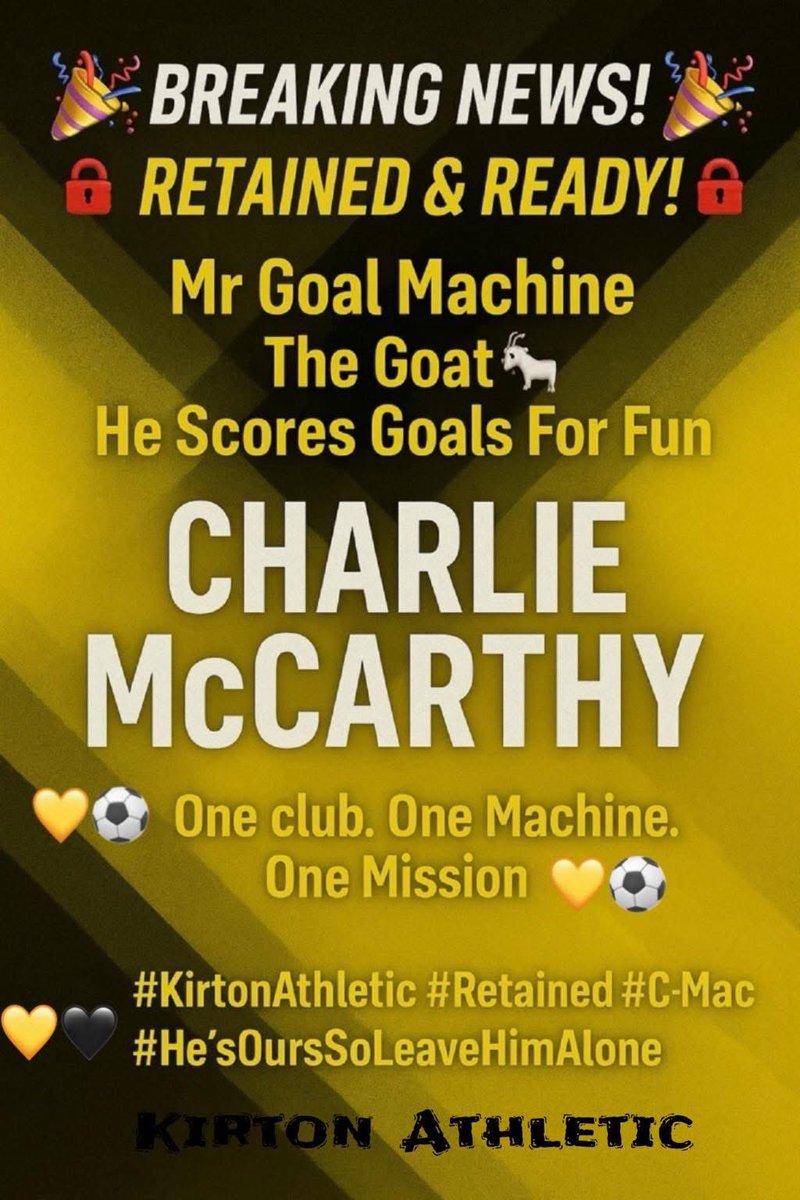 ** Player Retained For Next Season **