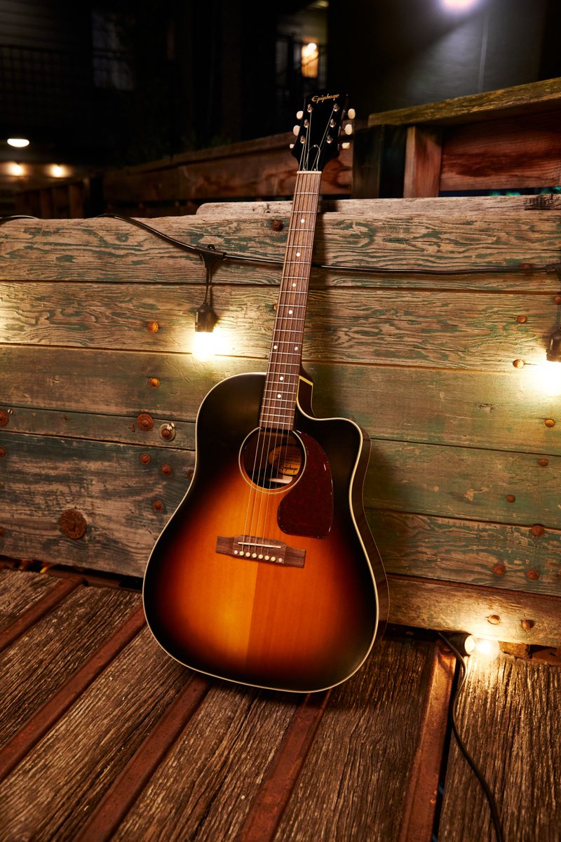 The Epiphone Inspired by Gibson™ J-45 Cutaway delivers that classic J-45 tone—plus improved upper fret access and Fishman® electronics.

Your next workhorse is ready. 🔗 ow.ly/CA5Z50WfASw