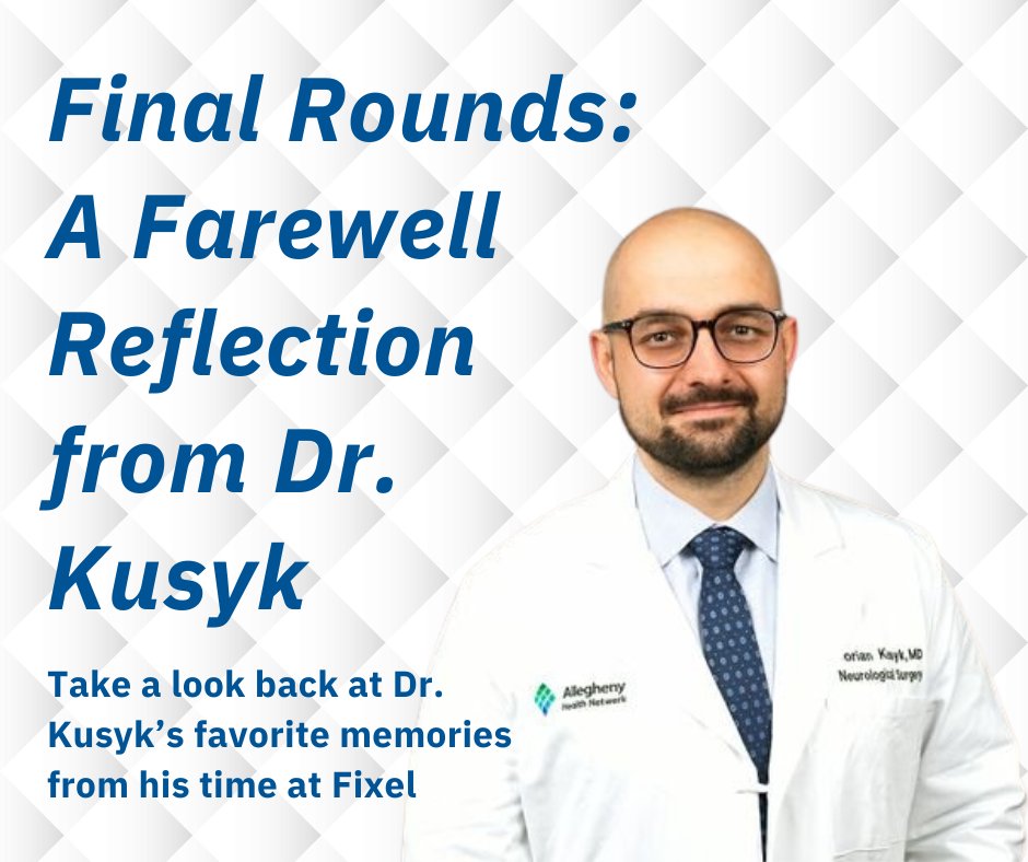FixelInstitute's tweet image. Dr. Kusyk reflects on his time at Fixel and the advice that’s shaped his journey. He’s heading to Allegheny Health Network with a vision to develop a hub for movement + psychiatric neuromodulation—and to expand access to DBS for OCD.🎉