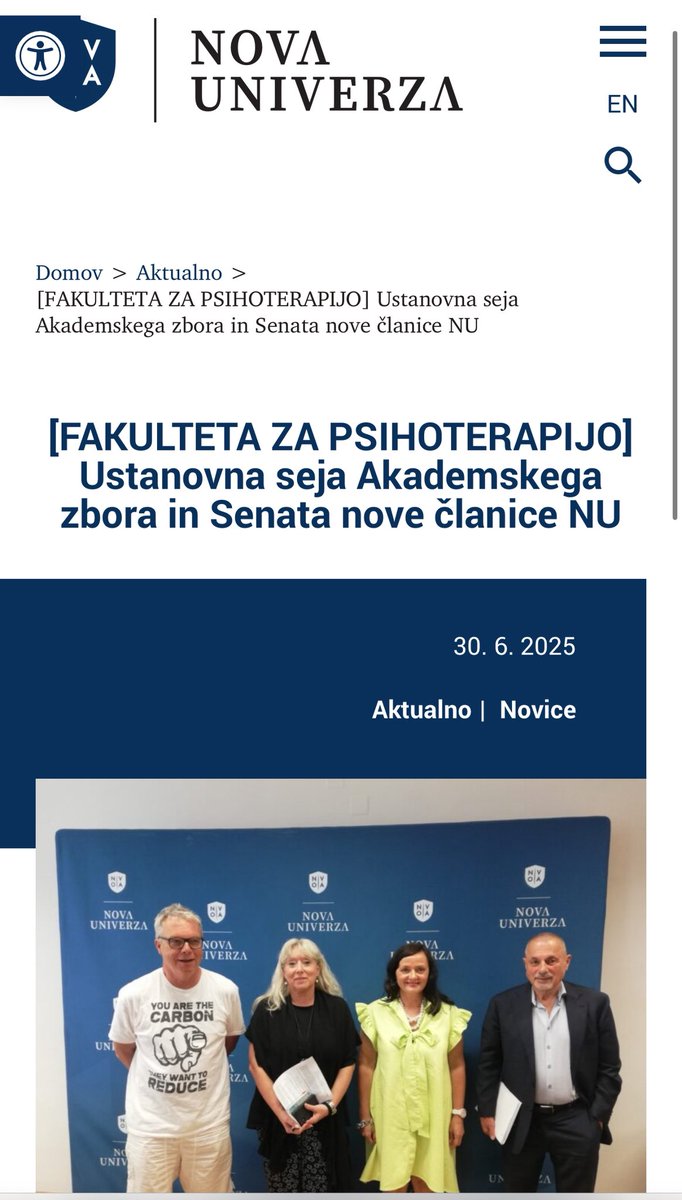 Predsednica delovne skupine Ministrstva za zdravje Mojca Dernovšek, ki je pripravila Zakon o psihoterapiji, ki mu nasprotuje vsa klinična, pedagoška in psihološka stroka v državi, in ki uvaja v zdravstveni sistem najnižje strokovne standarde za psihoterapevta v EU, je dva dneva