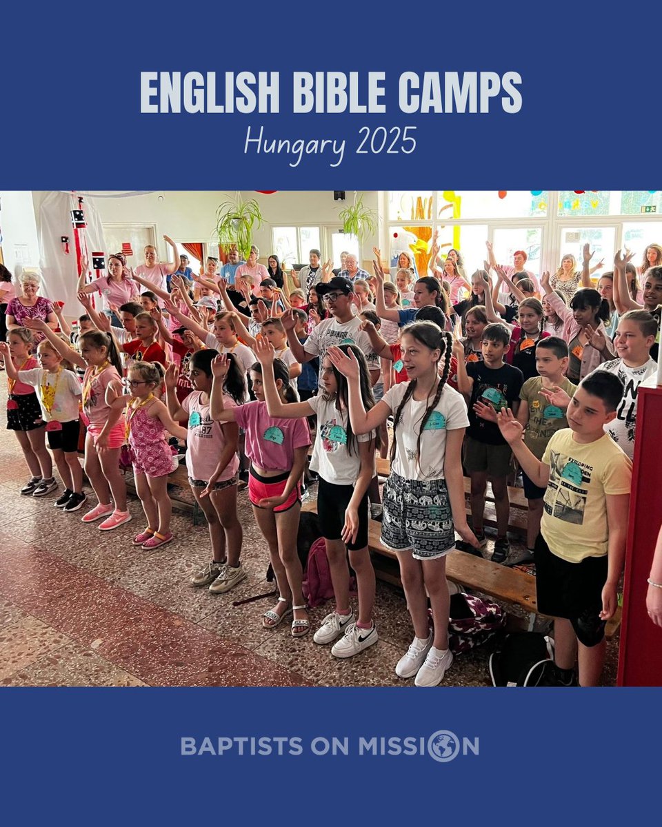 nc_missions's tweet image. Since 2014, Fairview Baptist Church has sent more than 20 teams to share the love of Jesus by holding weeklong English Bible Camps in Hungarian schools. The gospel is woven throughout each day’s English and cultural lessons, crafts and songs.